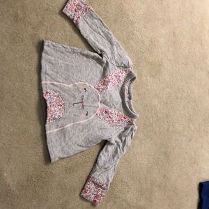Girls Baby Gap Bunny Shirt, 12-18 mo.